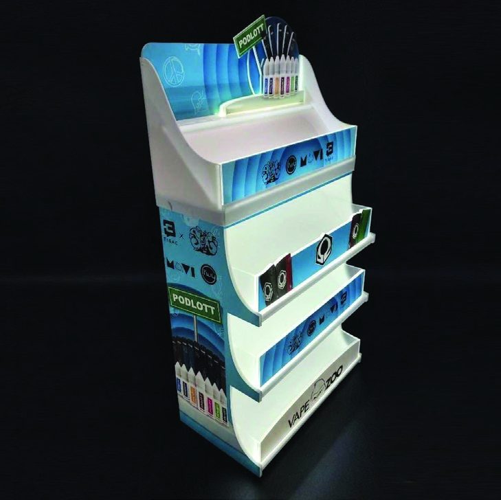 Floor standing unit (FSU) display rak berdiri untuk modern trade